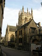 View of the chapel tower