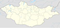 阿勒坦布拉格县在蒙古的位置