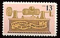 One hundred years of sound recording stamp.