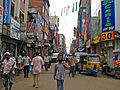 One of the streets that make up the Pettah Market.