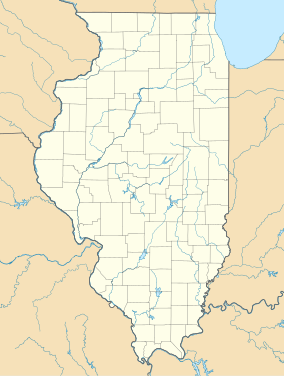 Map showing the location of Ned Brown Forest Preserve