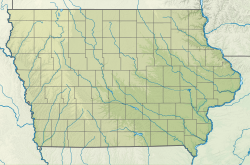Underwood is located in Iowa