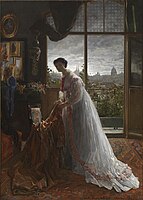 Lady Standing before an Open Window, 1868