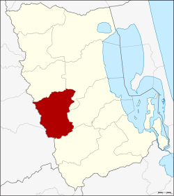 District location in Phatthalung province