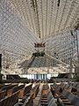 The balcony side seats of Crystal Cathedral.