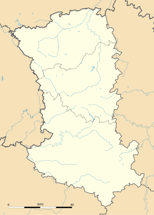 普利布在德塞夫勒省的位置