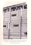 Gun positions and observation platform.