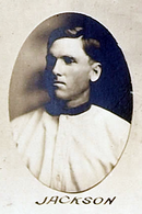 George Jackson as a member of the Buffalo Bisons in 1913.