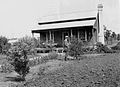 Henry Lawson outside his cottage in 1916