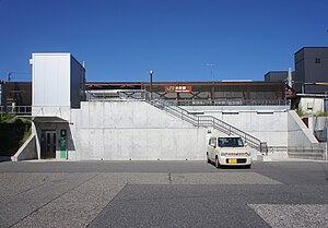站房南出口（2021年9月）