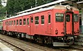 KiHa 52 156 in "metropolitan" all-over red livery in August 2009