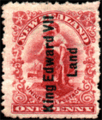 New Zealand stamp overprinted for use at the British base