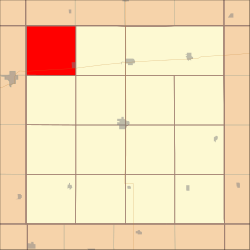 Location in Fillmore County