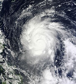 台风尼格在9月30日靠近菲律宾