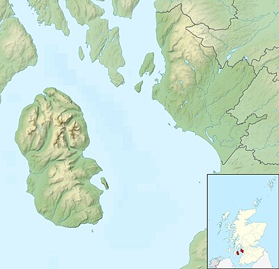 Location map Scotland North Ayrshire