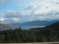 Clouds over Okanagan Lake