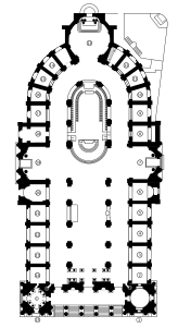 Plan of the church