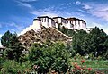 View of the Potala from behind, seen from Ching Drol Chi Ling