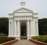 Park Monunemt (Aayi Mandapam) in the Government Park of Pondicherry