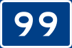 National Road 99 shield