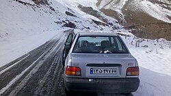 saipa nasim - Kia Pride sedan version in Iran