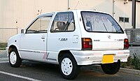 Suzuki Alto "Juna" Special Edition (CA72; rear view)