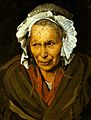 《患嫉妒偏执狂的女精神病患者》(Portrait of a Woman Suffering from Obsessive Envy)，1822年–1823年，收藏于里昂美术馆