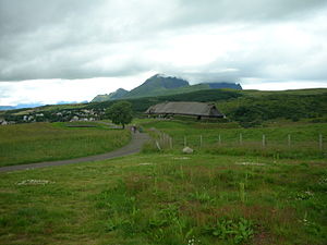 View of the museum