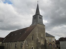The church in Cerisiers