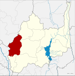 District location in Lopburi province