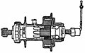 Diagram of a two-speed gear hub.