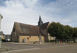 The church in Bussy-le-Repos