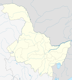 Sanjiazi is located in Heilongjiang