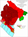 Ethnic structure of Montenegro by municipalities 1981