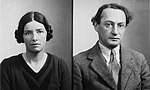Dorothy Pilley & I.A. Richards - passport photographs 1920s