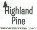 Highland Pines-Highland Pine Properties Inc., Logo 1957