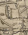John Willis map of Sandleford, 1768, which was based on Rocque's.