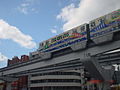 Kitakyushu monorail near Kokura station