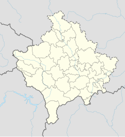 Krajkovë is located in Kosovo