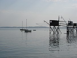 Fishing huts at Port Giraud