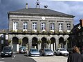 The Hôtel de Ville or town hall, situated on the main square at right angles to the church.