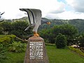 Statue of an Eagle in front of the Cathedral