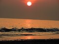 Radha Nagar Beach sunset view