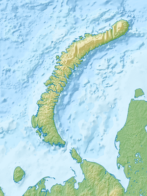 Location map Russia Novaya Zemlya