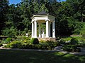 Temple to the Muses, with a sculpture of Polyhymnia, 1803.