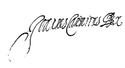 扬二世·卡齐米日 Jan II Kazimierz的签名