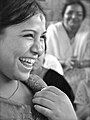 Smiles in Nepal - rural woman during oral health promotion training