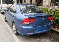 Soueast V3 Lingyue rear (China; 2008–2009)