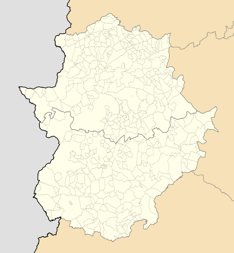 2015–16 Tercera División is located in Extremadura