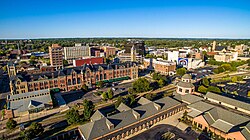 Skyline view of downtown Springfield